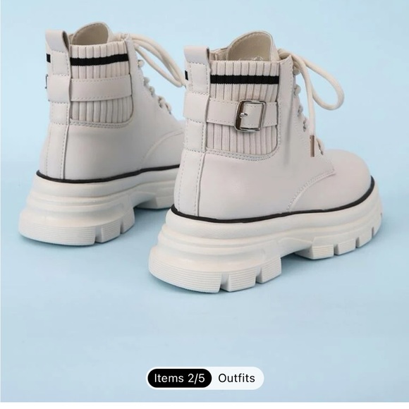 NWOT Chunky Boots - Picture 2 of 5